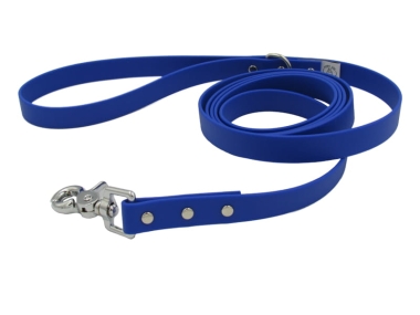 Granatowa smycz Biothane Classic Missisipi 13 mm