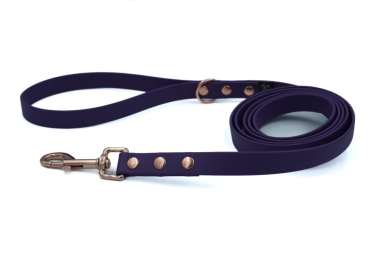 Fioletowa smycz Biothane Classic Philadelphia 19 mm