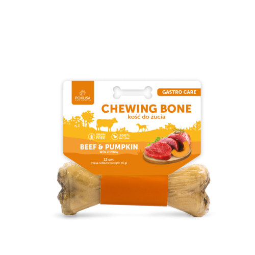 Kość do żucia Pokusa Gastro Care - Twojemu psu smakuje, a jednocześnie dba o jego zdrowie!