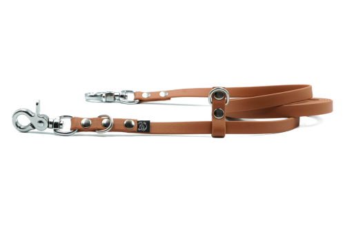 Smycz Handsfree z BioThane w różnych kolorach