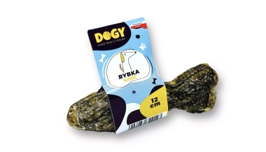 Kość Dogy w kształcie rybki | Łosoś | 12 cm