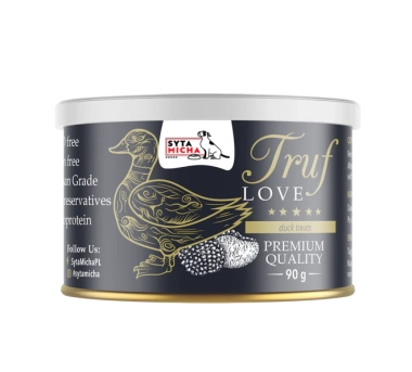 TrufLove Syta Micha | smaczki dla psa z kaczką | 90g