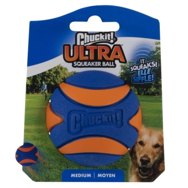 Chuckit! Ultra Squeaker Ball | piszcząca piłka | M 6,5 cm