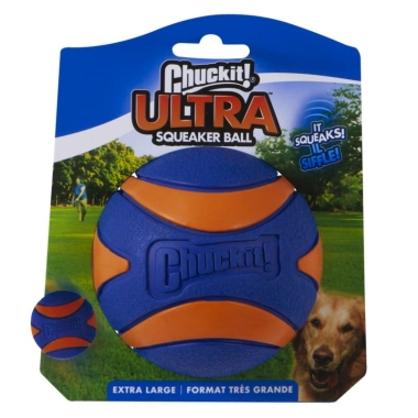 Chuckit! Ultra Squeaker Ball | piszcząca piłka | XL 9 cm