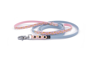 Smycz Biothane Multicolor | Psielimone Dusty Rose x Jukon | 13 mm